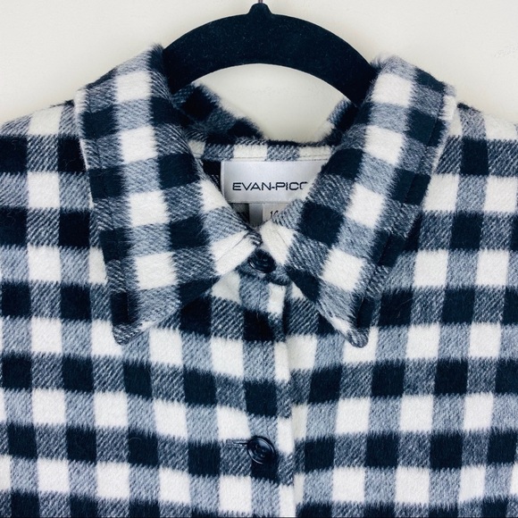 Evan Picone || Vintage Gingham Lightweight Jacket - Picture 2 of 8